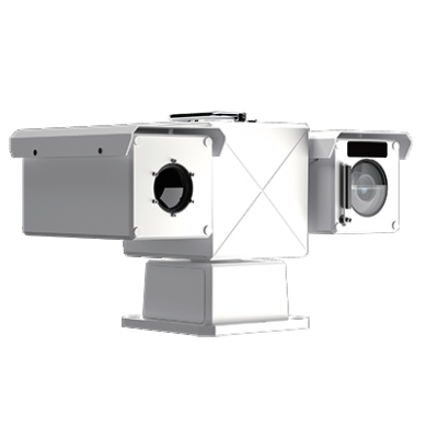 Dual-spectrum low-power gimbal camera-temperature measurement
